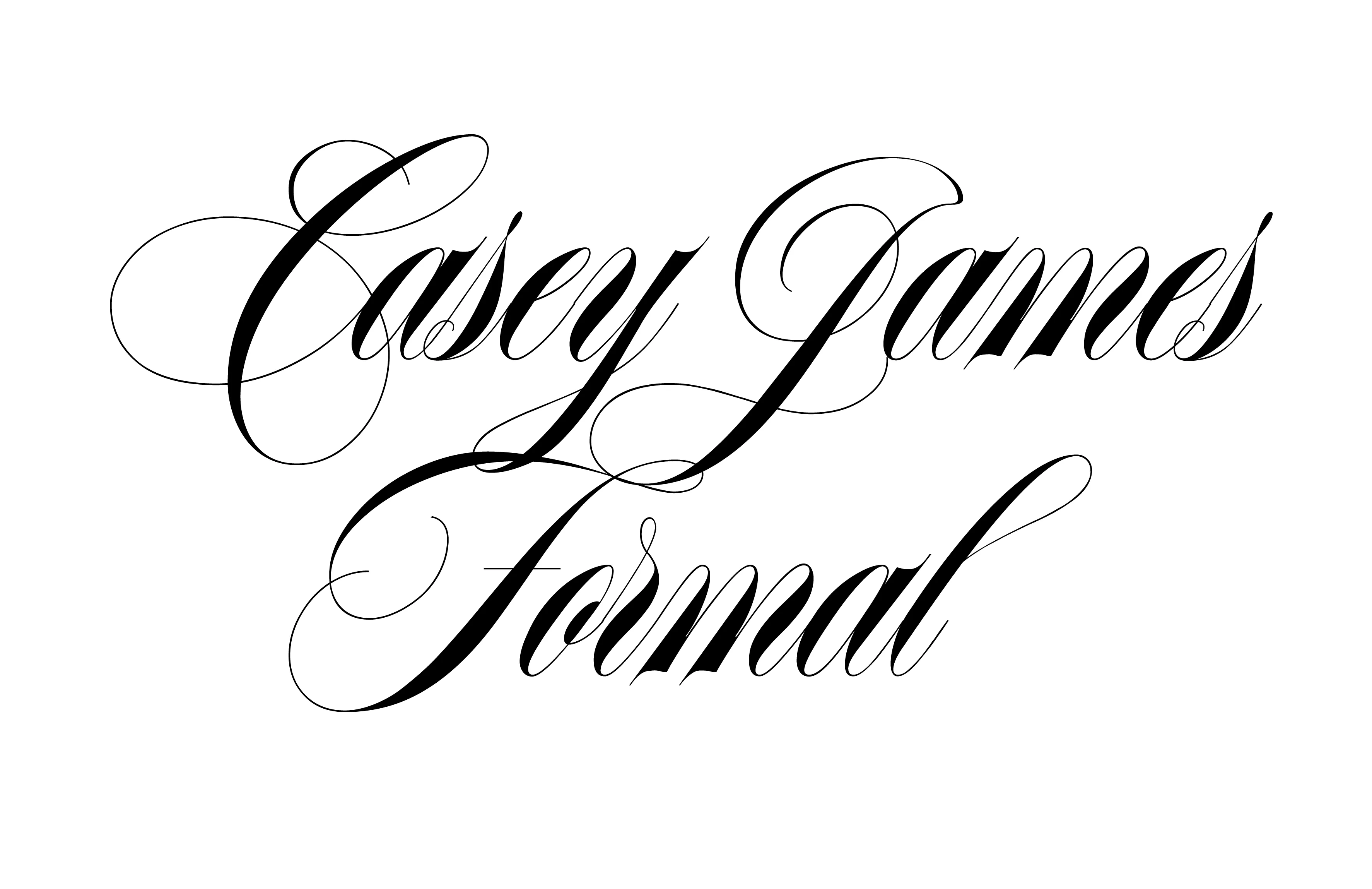 Casey James Formal